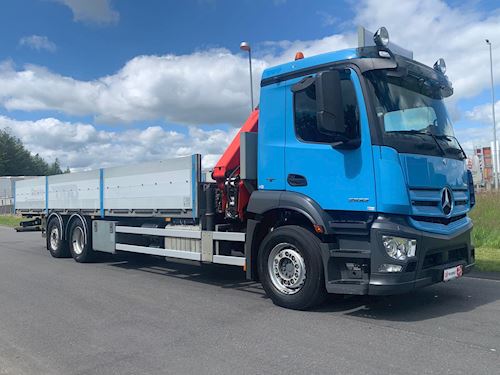 Mercedes-Benz Antos 2532 6x2*4, Kran