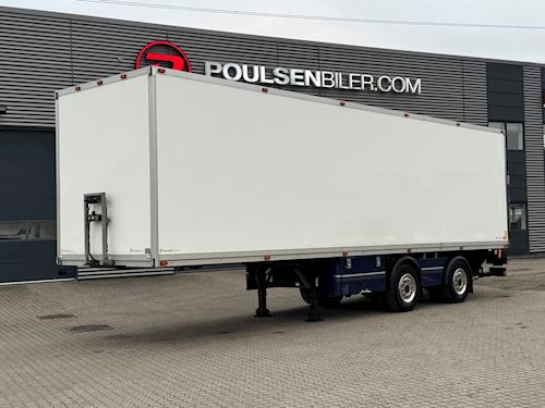 HFR 2-aks 10,60m city bokstrailer double-stock, City